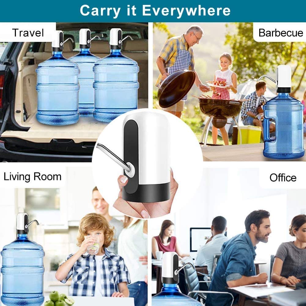 Maxtop Automatic Wireless Water Can Dispenser Pump for 20 Litre Bottle Can l Low Noise & High Efficiency